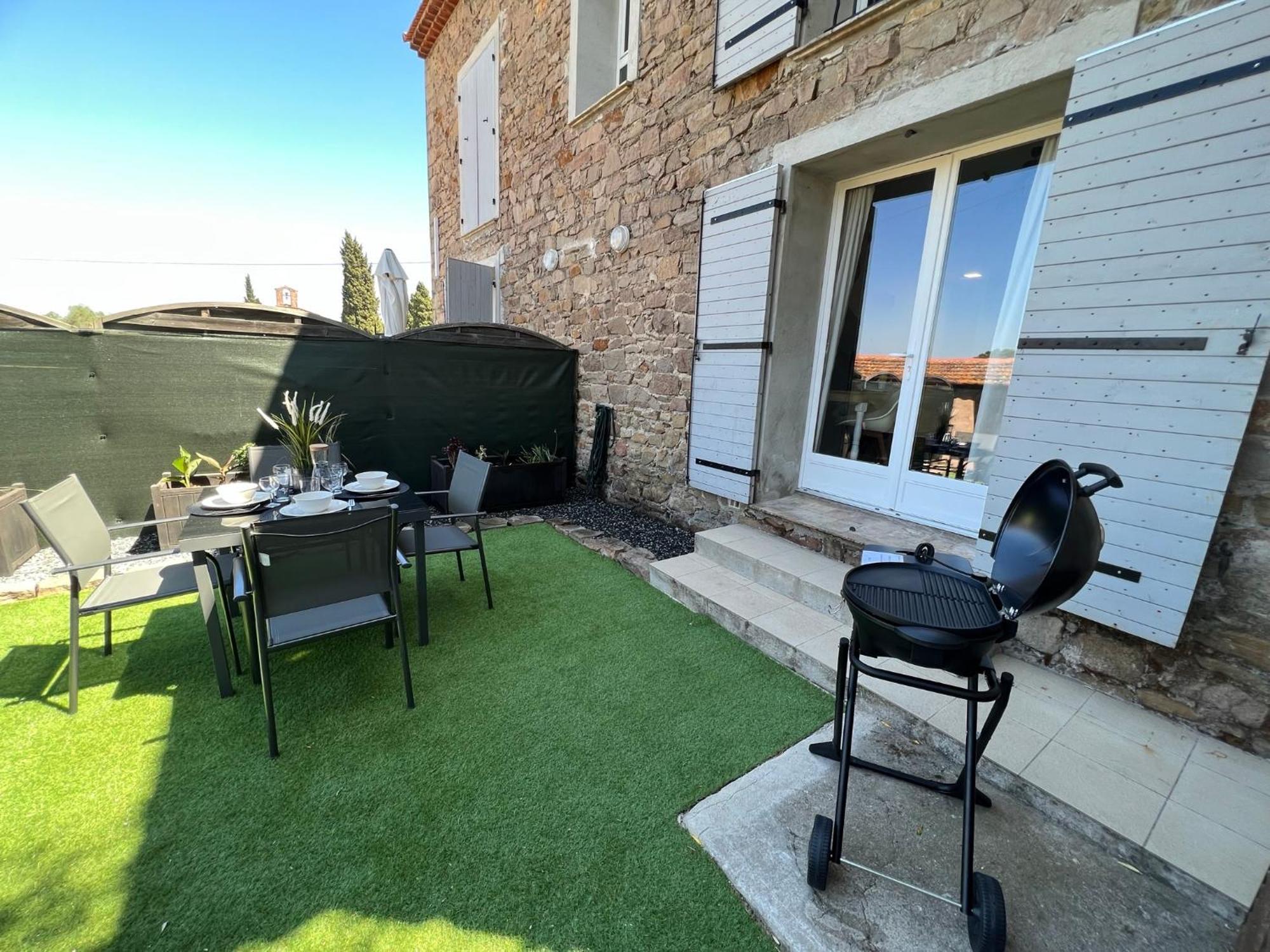 La Bastide Saint Pierre T2 - Jardin Lägenhet Roquebrune-sur Argens Exteriör bild
