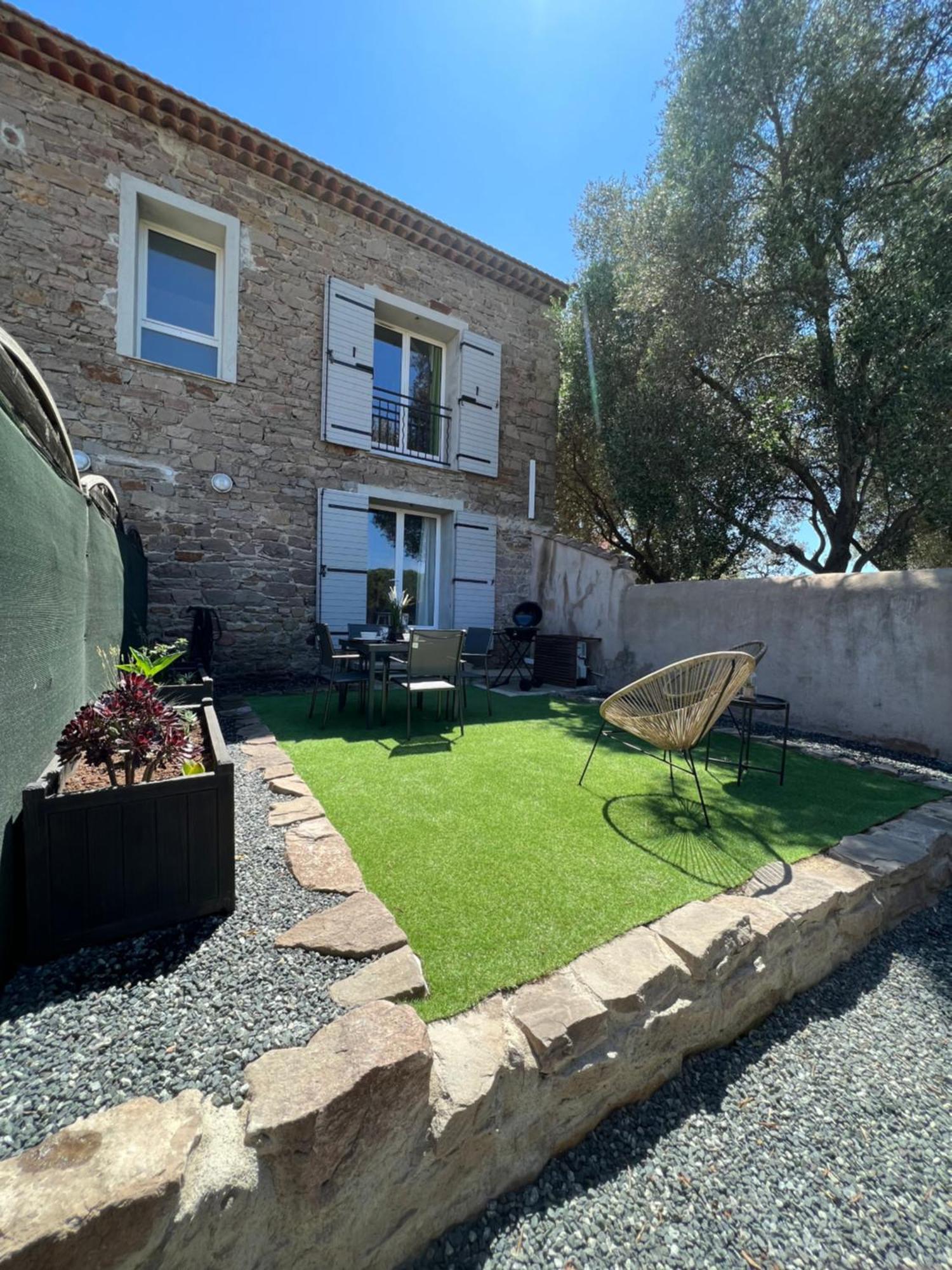 La Bastide Saint Pierre T2 - Jardin Lägenhet Roquebrune-sur Argens Exteriör bild