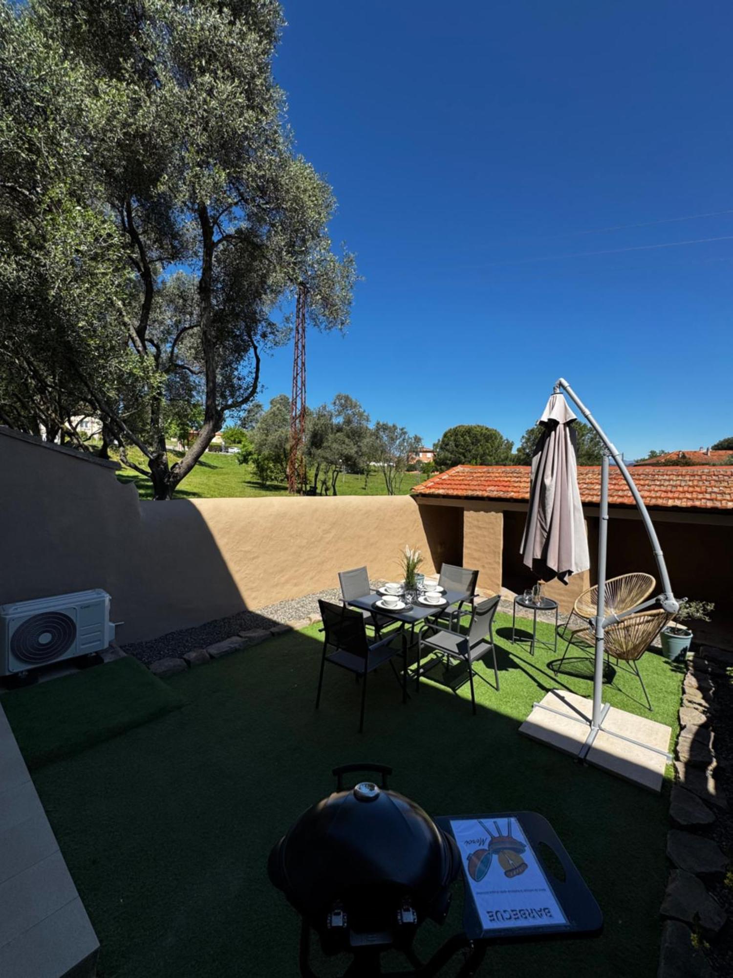 La Bastide Saint Pierre T2 - Jardin Lägenhet Roquebrune-sur Argens Exteriör bild